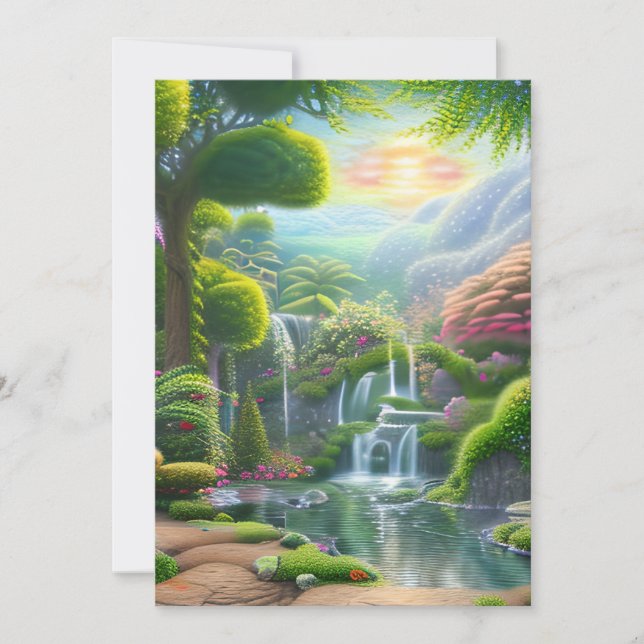 Garden of Eden  Invitation (Front)
