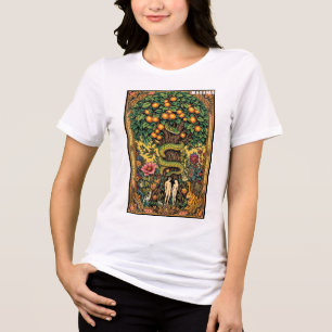 "Garden of Eden Tattoo Art" Tri-Blend Shirt