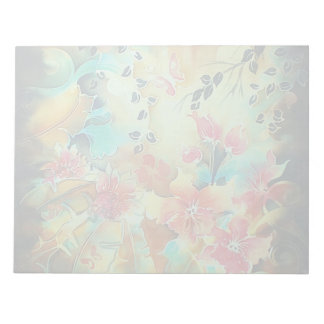 Garden of Flowers Vibrant and Lovely Notepad