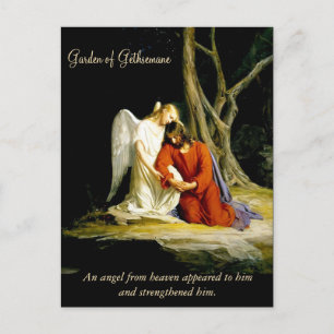 Garden of Gethsemane Carl Bloch Postcard