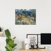 Garden of Gethsemane, Mount of Olives by van Gogh
