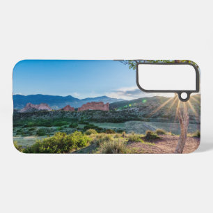 Garden Of Gods Tree Sunburst Samsung Galaxy Case