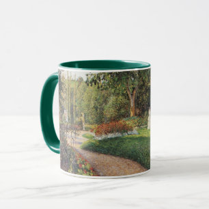 Garden of Les Mathurins at Pontoise by Pissarro Mug