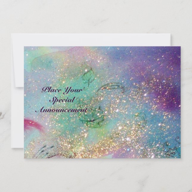 GARDEN OF LOST SHADOWS FAIRIES AND BUTTERFLIES ANNOUNCEMENT (Front)