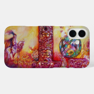 GARDEN OF LOST SHADOWS / KNIGHT AND FAERY Fantasy iPhone 16 Plus Case