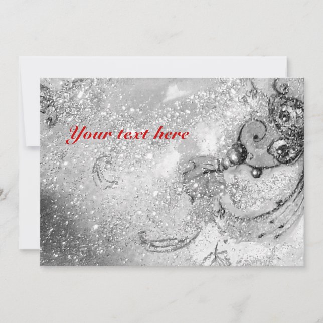 GARDEN OF LOST SHADOWS,MAGIC BUTTERFLY PLANT INVITATION (Front)