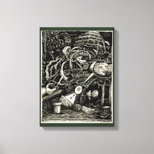 Garden of Madness Canvas Print