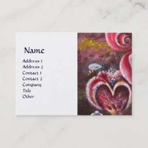 GARDEN OF MELISSA HONEY BEE platinum Business Card