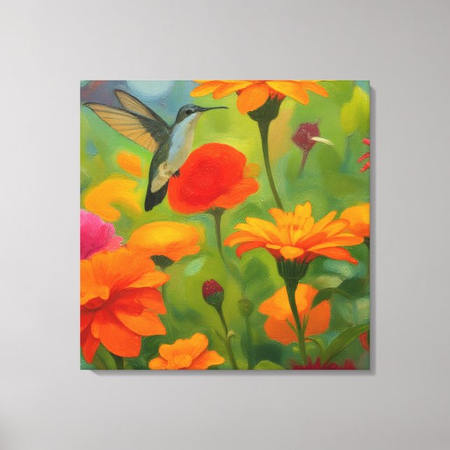 Garden of memory canvas print (Front)