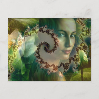 Garden of paradise postcard