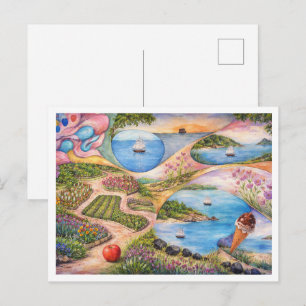 Garden of Paradise Postcard