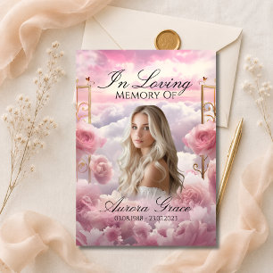 Garden of Roses - LIA003 Memorial Card & Poem