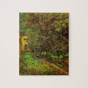 Garden of Saint-Paul Hospital by Vincent van Gogh Jigsaw Puzzle