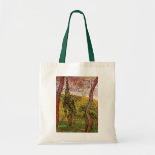 Garden of Saint-Paul Hospital by Vincent van Gogh Tote Bag