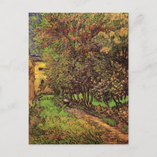 Garden of Saint-Paul Hospital, Vincent van Gogh Postcard
