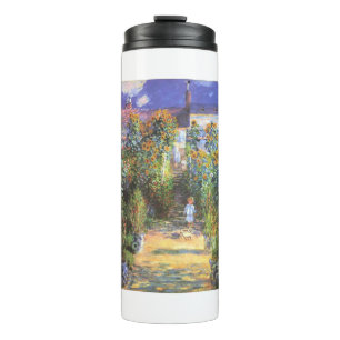 Garden of the Artist at Vetheuil - Claude Monet Thermal Tumbler