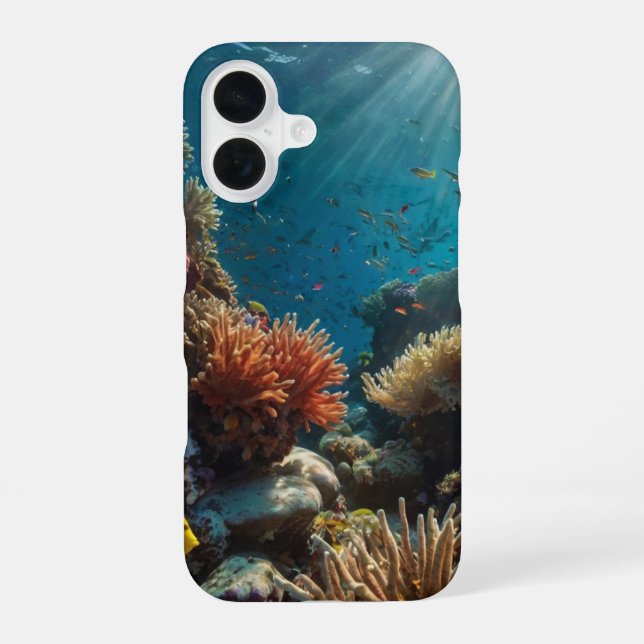 Garden of the Deep iPhone 16 Case (Back)