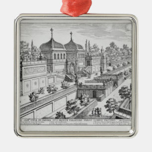 Garden of the Duke of Parma on the Palatine Hill, Metal Tree Decoration
