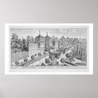 Garden of the Duke of Parma on the Palatine Hill,