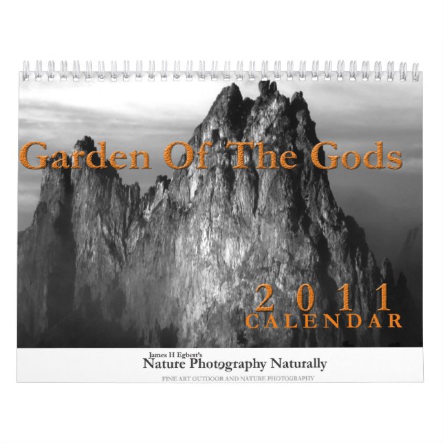 Garden of the Gods Calendar (Cover)