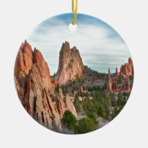 Garden of the Gods Ceramic Tree Decoration