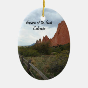 Garden of the Gods Ceramic Tree Decoration