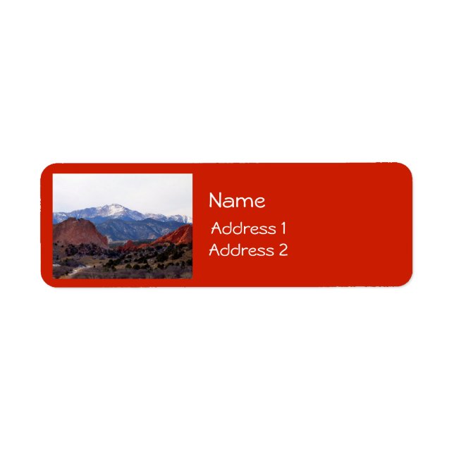 Garden of the Gods (Colorado) (Front)