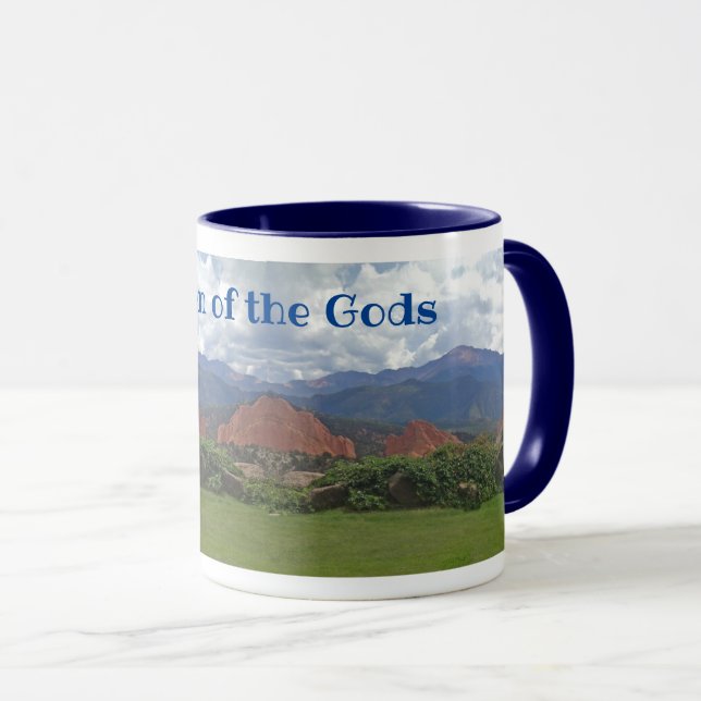 Garden of the Gods Colorado Coffee Mug (Front Right)