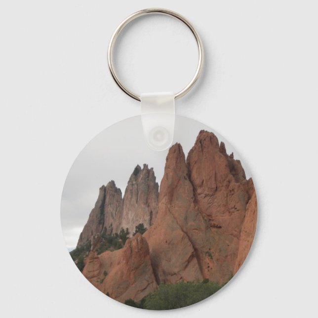 Garden of the Gods, Colorado Key Ring (Front)