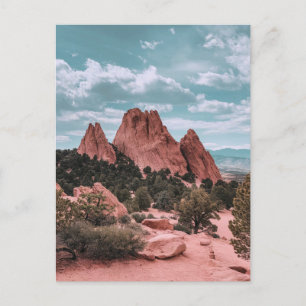 Garden of the Gods Colorado Postcard