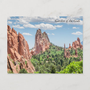 Garden of the Gods Colorado Postcard