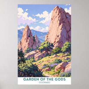 Garden of the Gods, Colorado Poster