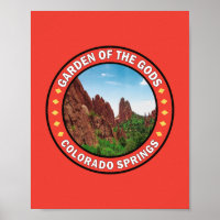 Garden of the Gods Colorado Springs Badge