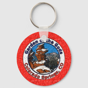 Garden of the Gods, Colorado Springs, CO Key Ring