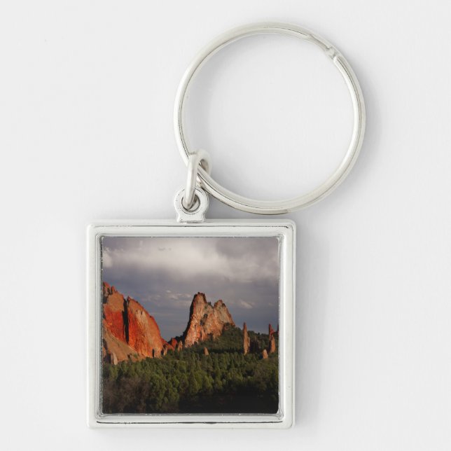 Garden of the Gods Key Ring (Front)
