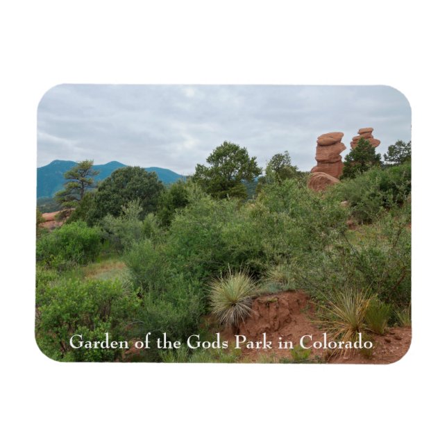Garden of the Gods Mountains and Hills Magnet (Horizontal)