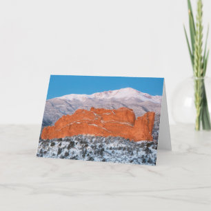 Garden of the Gods   Pikes P[eak, Colorado Card