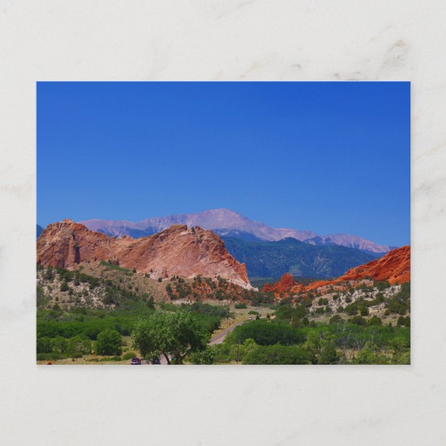Garden of the Gods Post Card (Front)