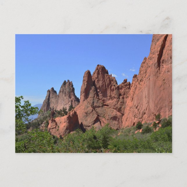 Garden of the Gods Postcard (Front)