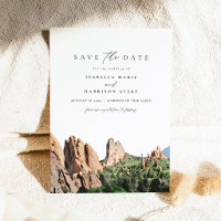 GARDEN OF THE GODS Skyline Travel Save the Date