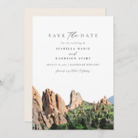 GARDEN OF THE GODS Skyline Travel Save the Date