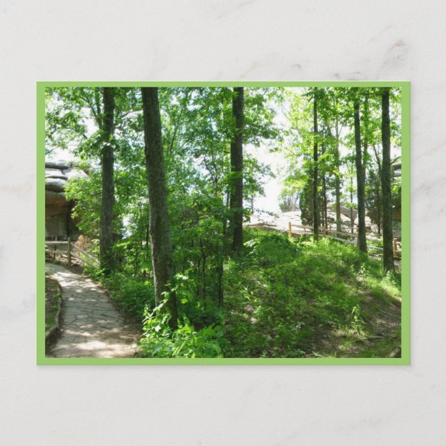 Garden Of The Gods-Southern Illinois Postcard (Front)