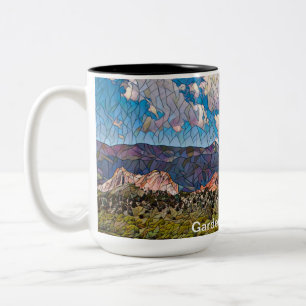 Garden of the Gods Two-Tone Coffee Mug