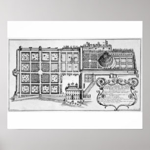 Garden of the Grand Duke of Tuscany on the Trinita Poster