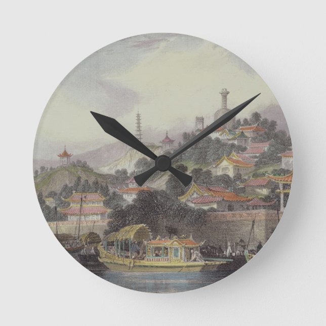 Garden of the Imperial Palace, Peking, from 'China Round Clock (Front)