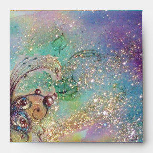 GARDEN OF THE LOST SHADOWS blue green purple Envelopes