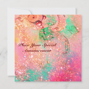 GARDEN OF THE LOST SHADOWS / BUTTERFLY MONOGRAM ANNOUNCEMENT