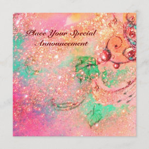 GARDEN OF THE LOST SHADOWS / BUTTERFLY MONOGRAM ANNOUNCEMENT