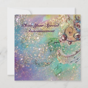 GARDEN OF THE LOST SHADOWS / BUTTERFLY MONOGRAM ANNOUNCEMENT