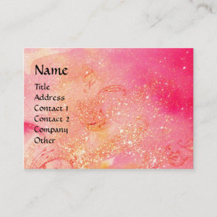 GARDEN OF THE LOST SHADOWS BUTTERFLY MONOGRAM BUSINESS CARD